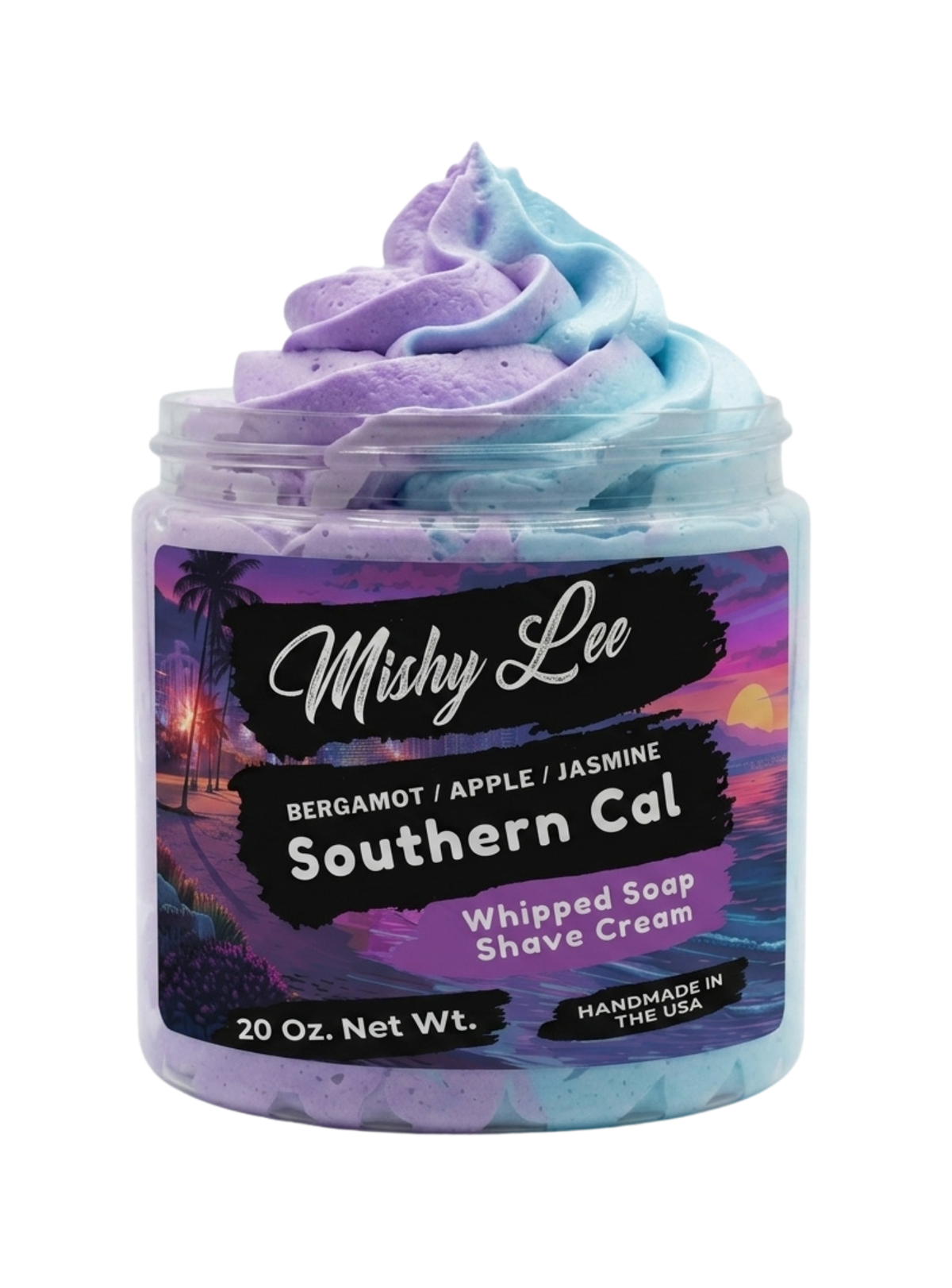 Southern Cal Whipped Soap and Shave Cream Mishy Lee Boutique