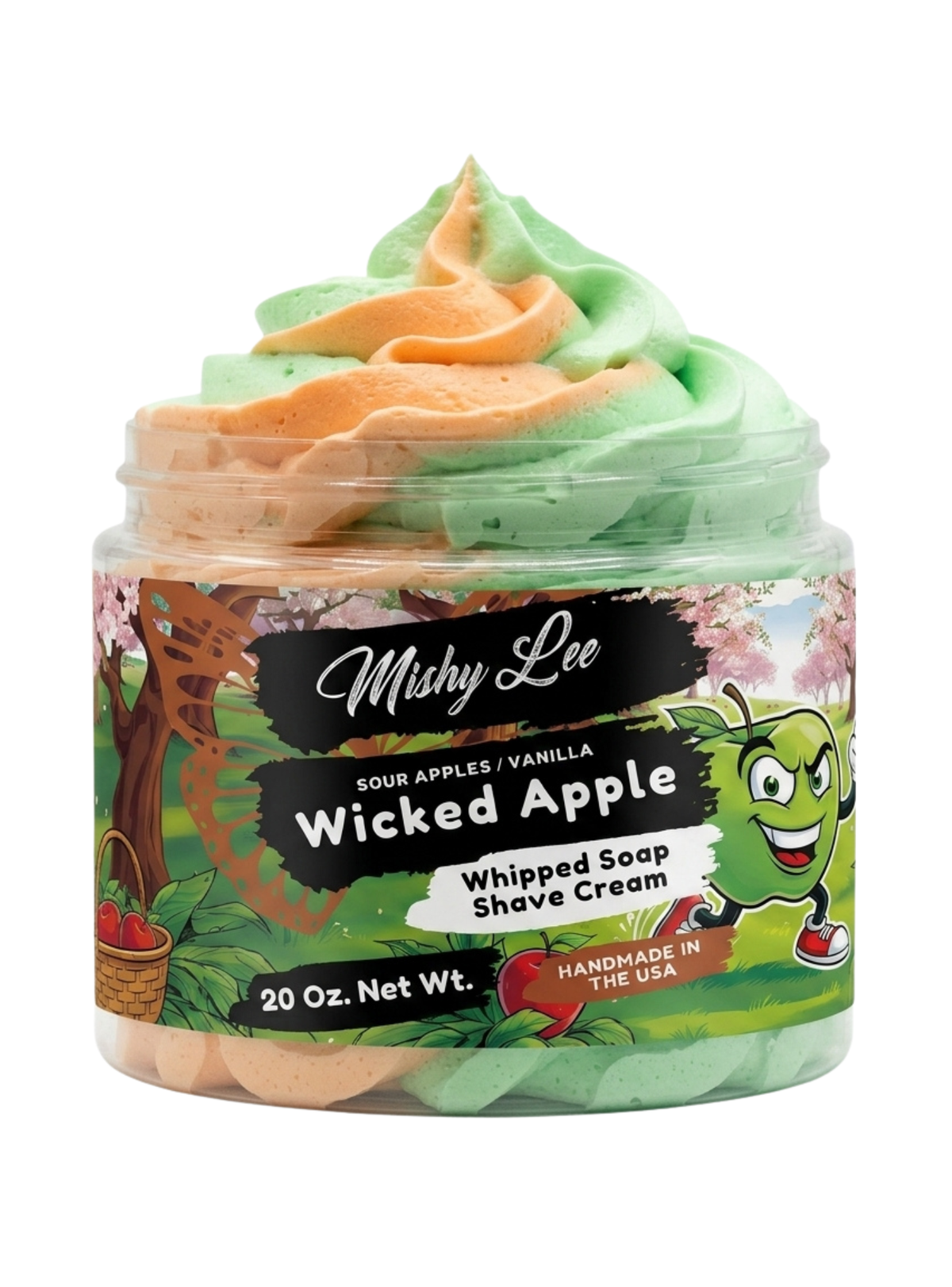 Wicked Apple Whipped Soap and Shave Cream Mishy Lee Boutique