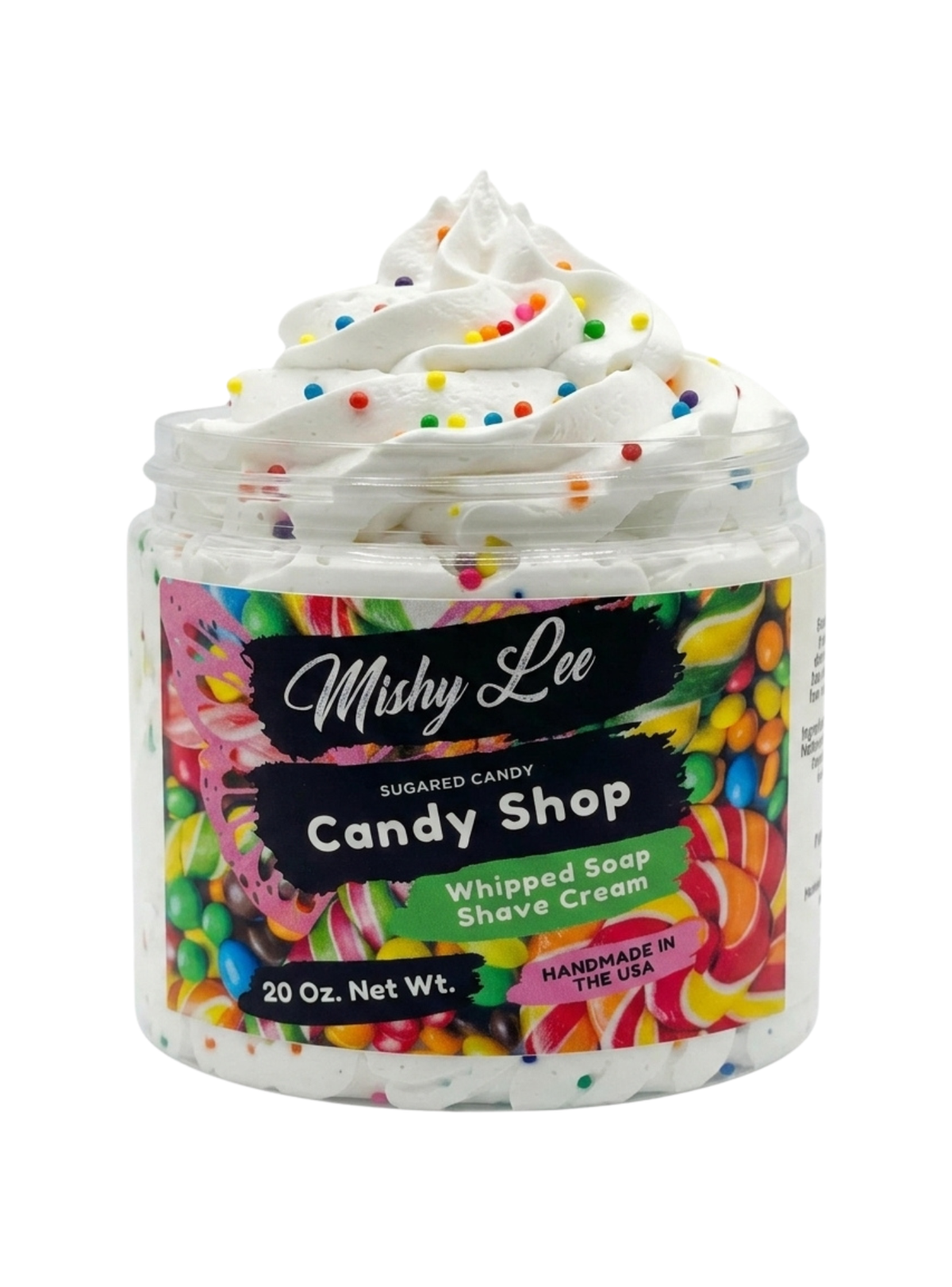 Candy Shop Whipped Soap and Shave Cream Mishy Lee Boutique