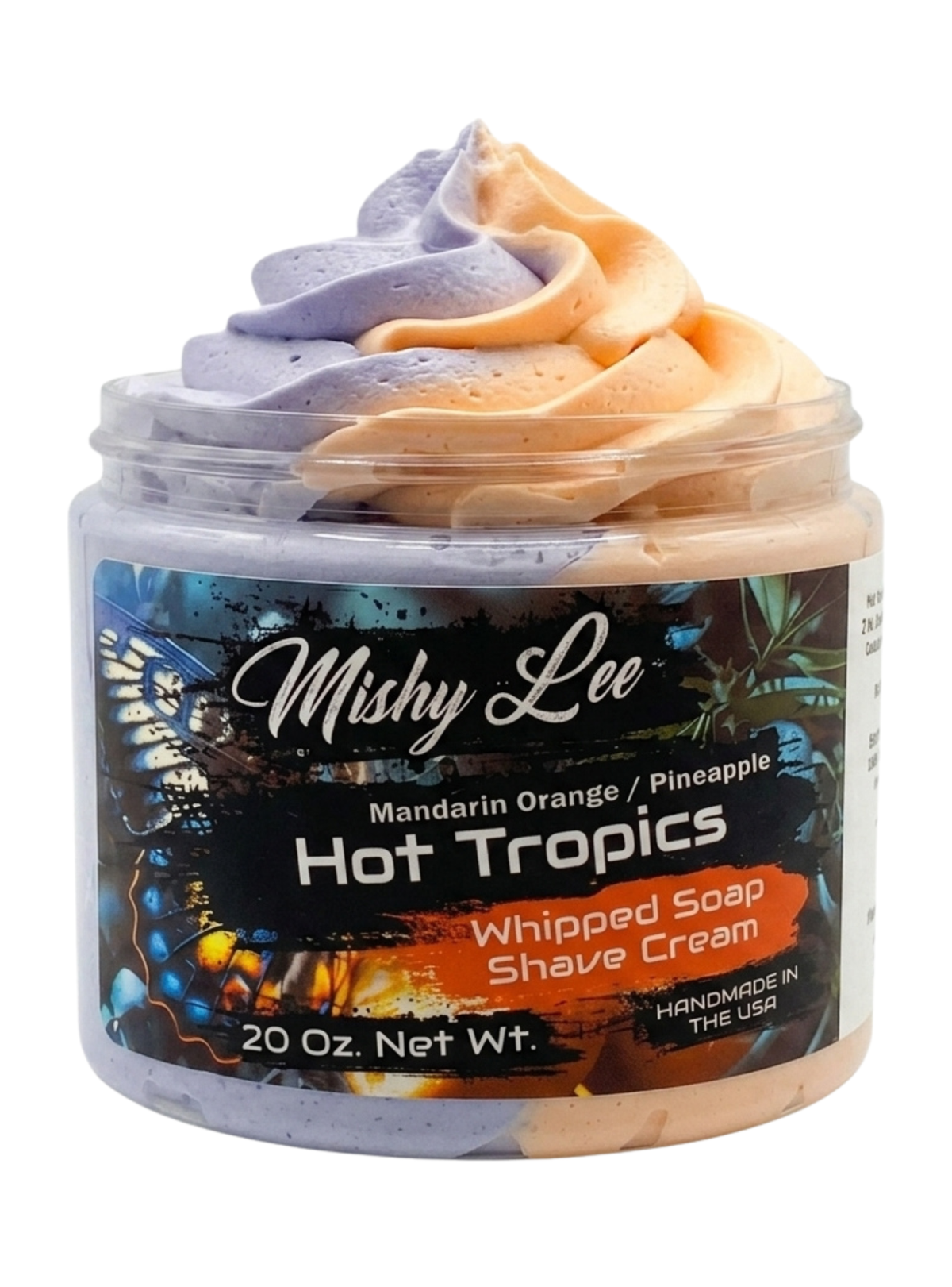 Hot Tropics Whipped Soap and Shave Cream Mishy Lee Boutique