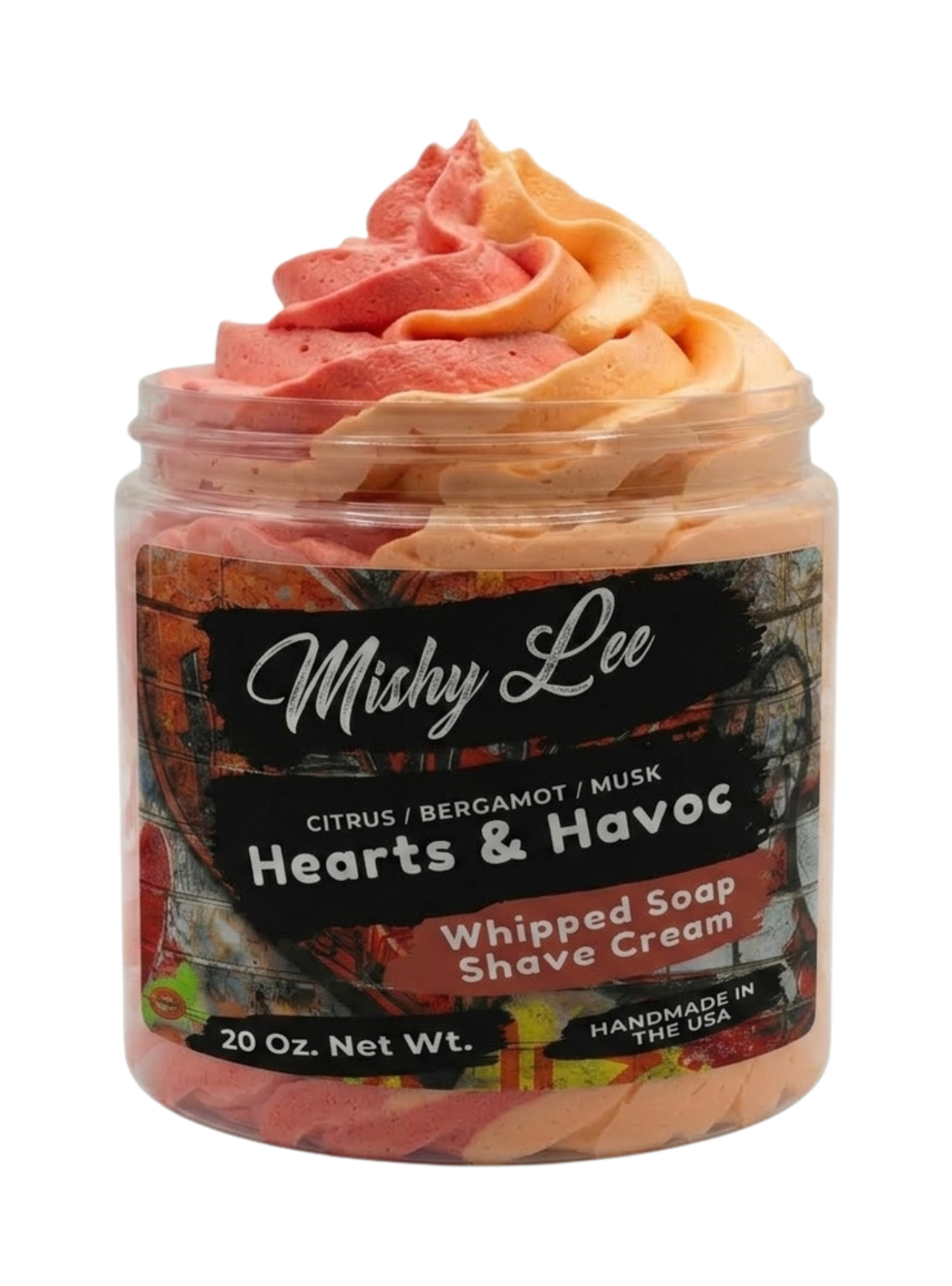 Hearts & Havoc Men's Whipped Soap and Shave Cream Mishy Lee Boutique