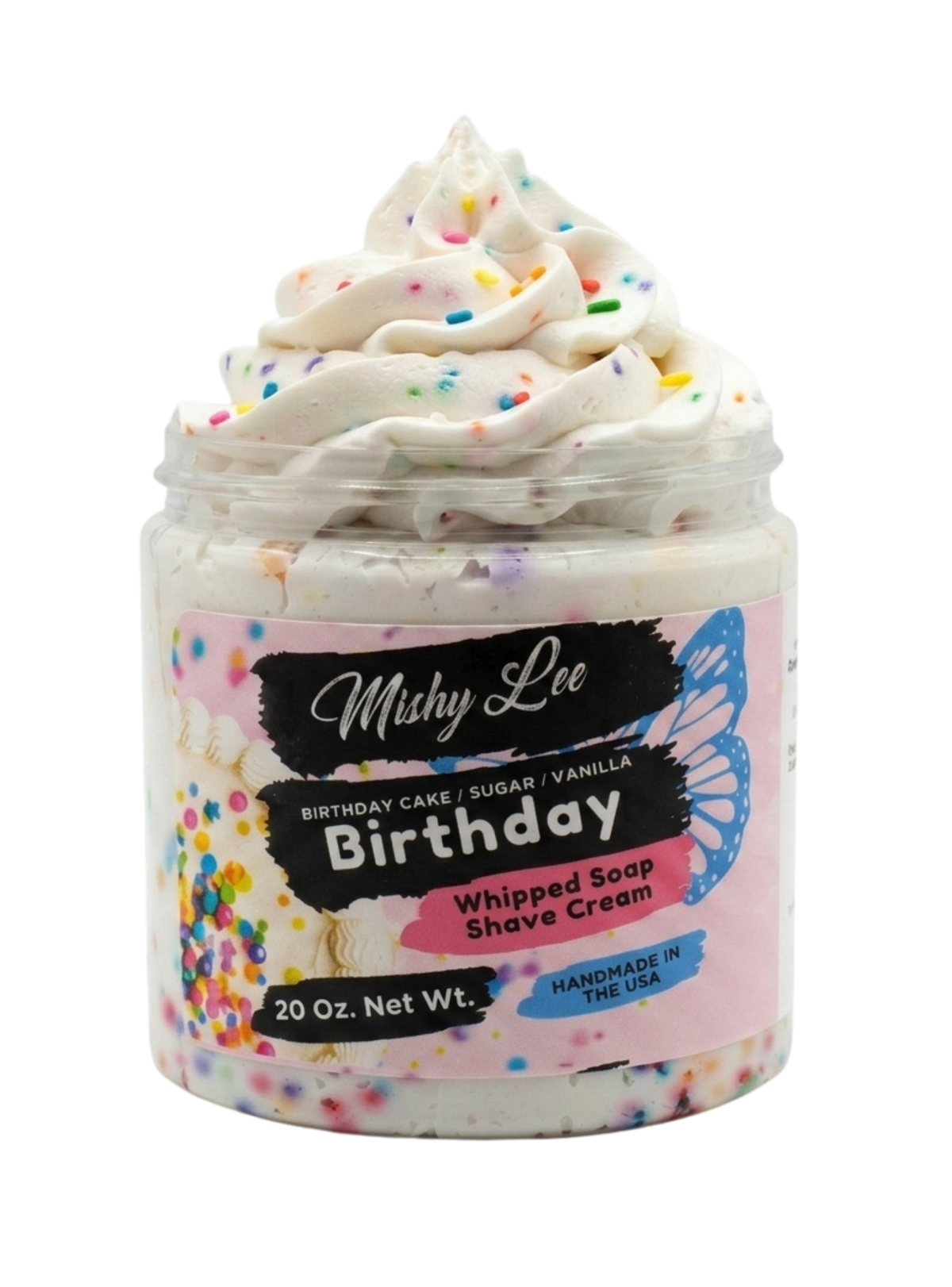 Birthday Whipped Soap and Shave Cream Mishy Lee Boutique