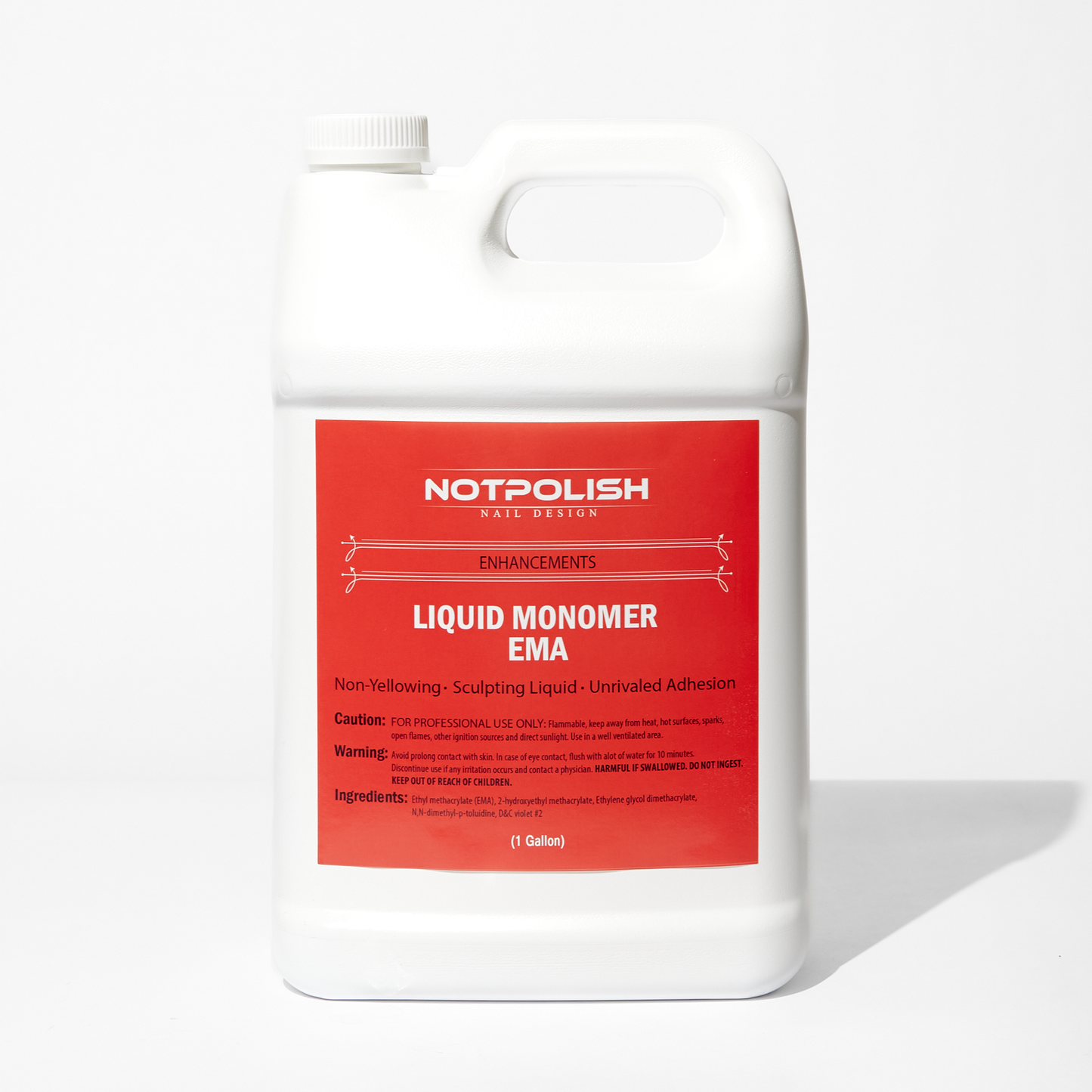 Liquid Monomer - Low Odor 128oz Lunali Nail Supply