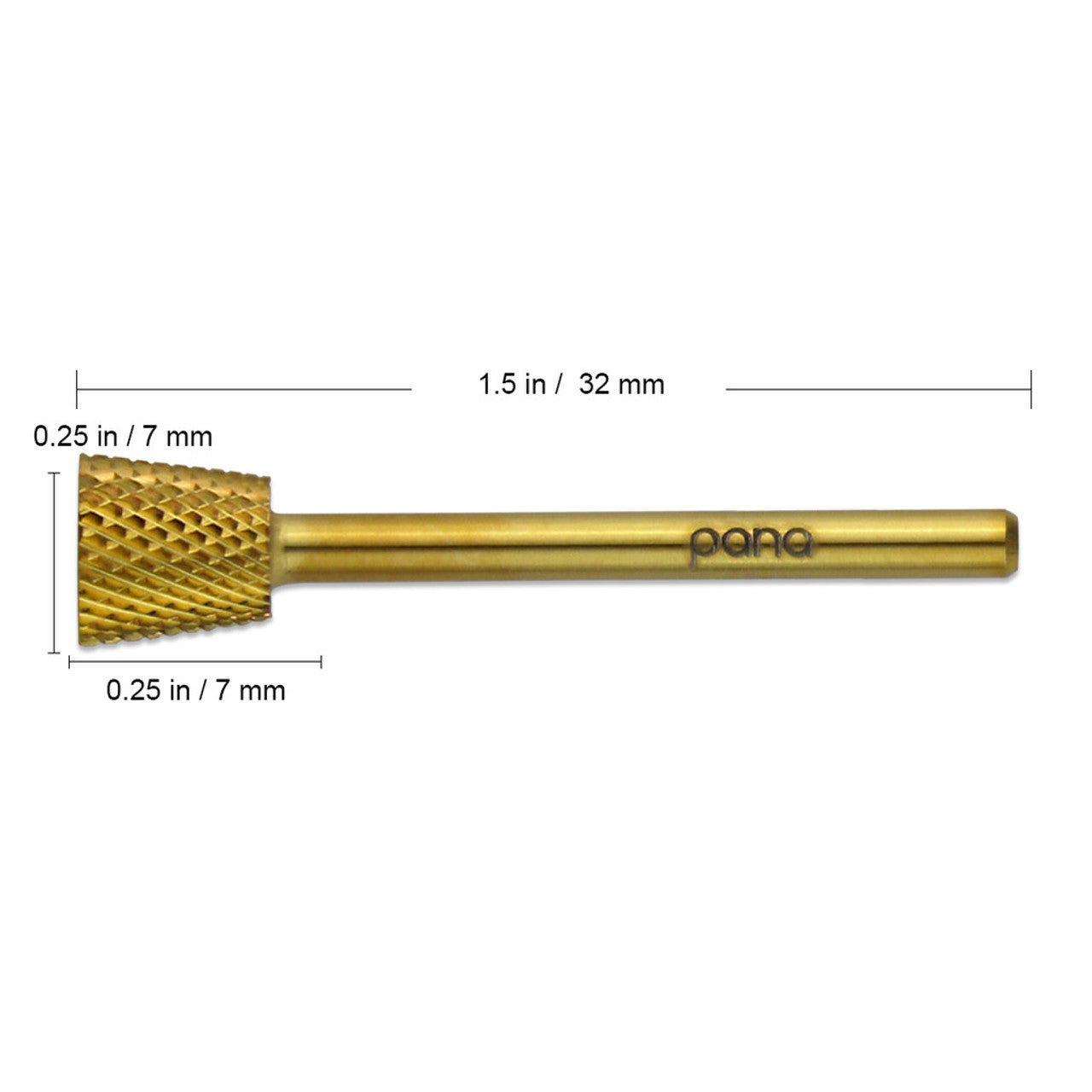 Carbide Bit | Inverted Backfill Gold-Plated Carbide