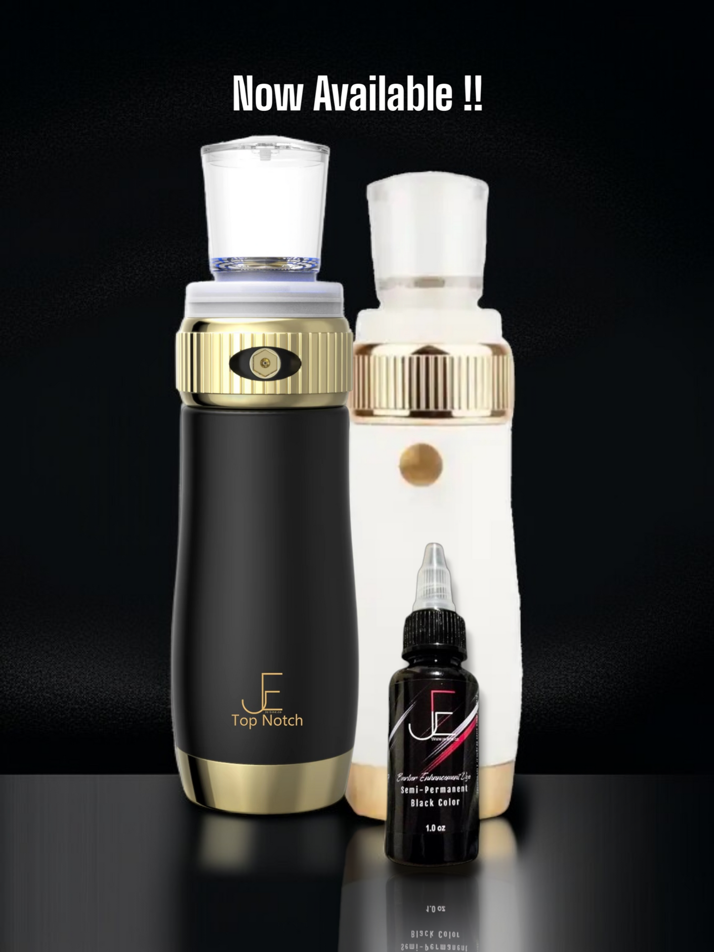 JE25 Airbrush Gun + 2.0 oz Dye (One Gun, Choice of Color) J.E-LINE LLC