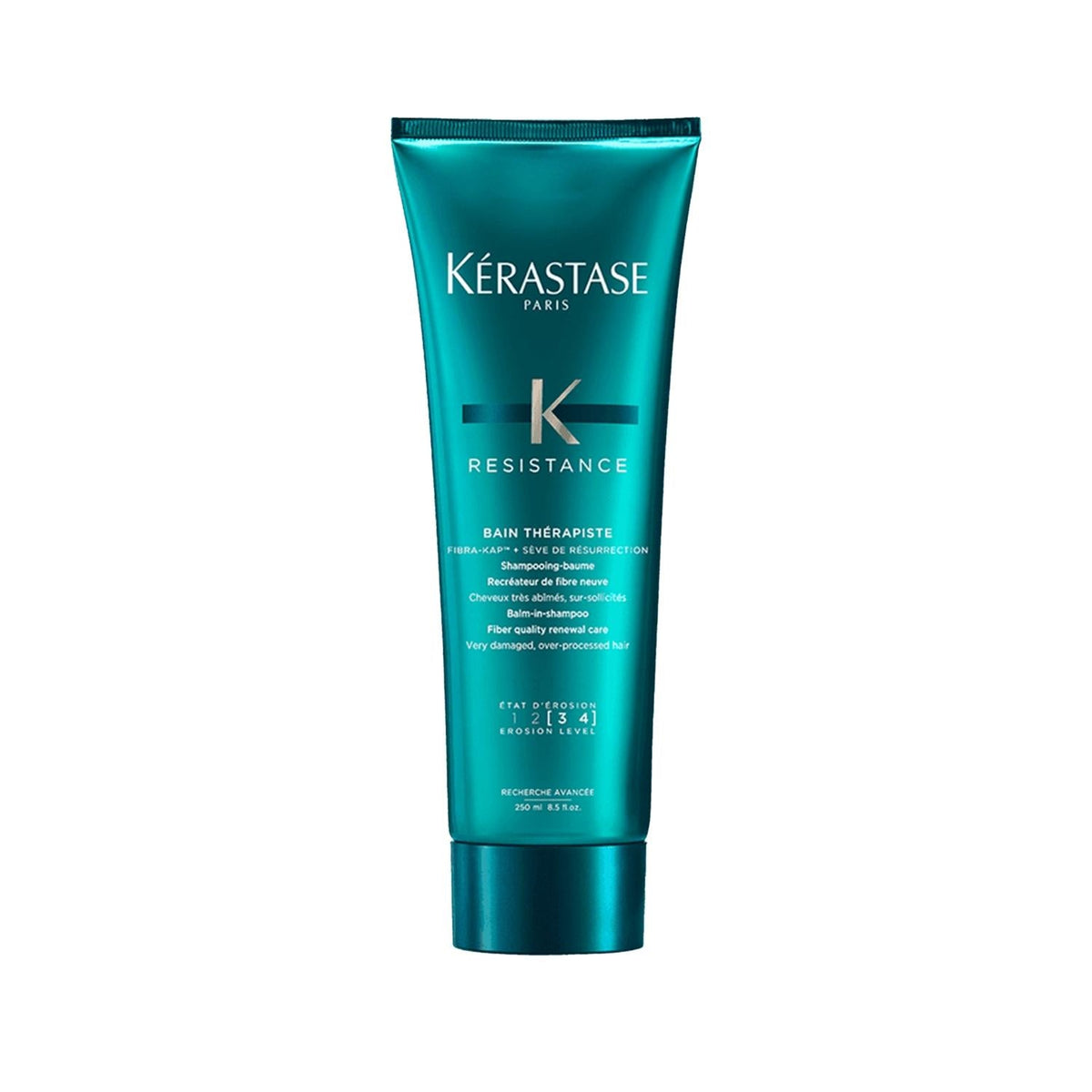 Kerastase Repairing Shampoo for Damaged & Over-processed Hair - Therapist Bain Therapiste 8.45 fl oz Beauty Care Bag