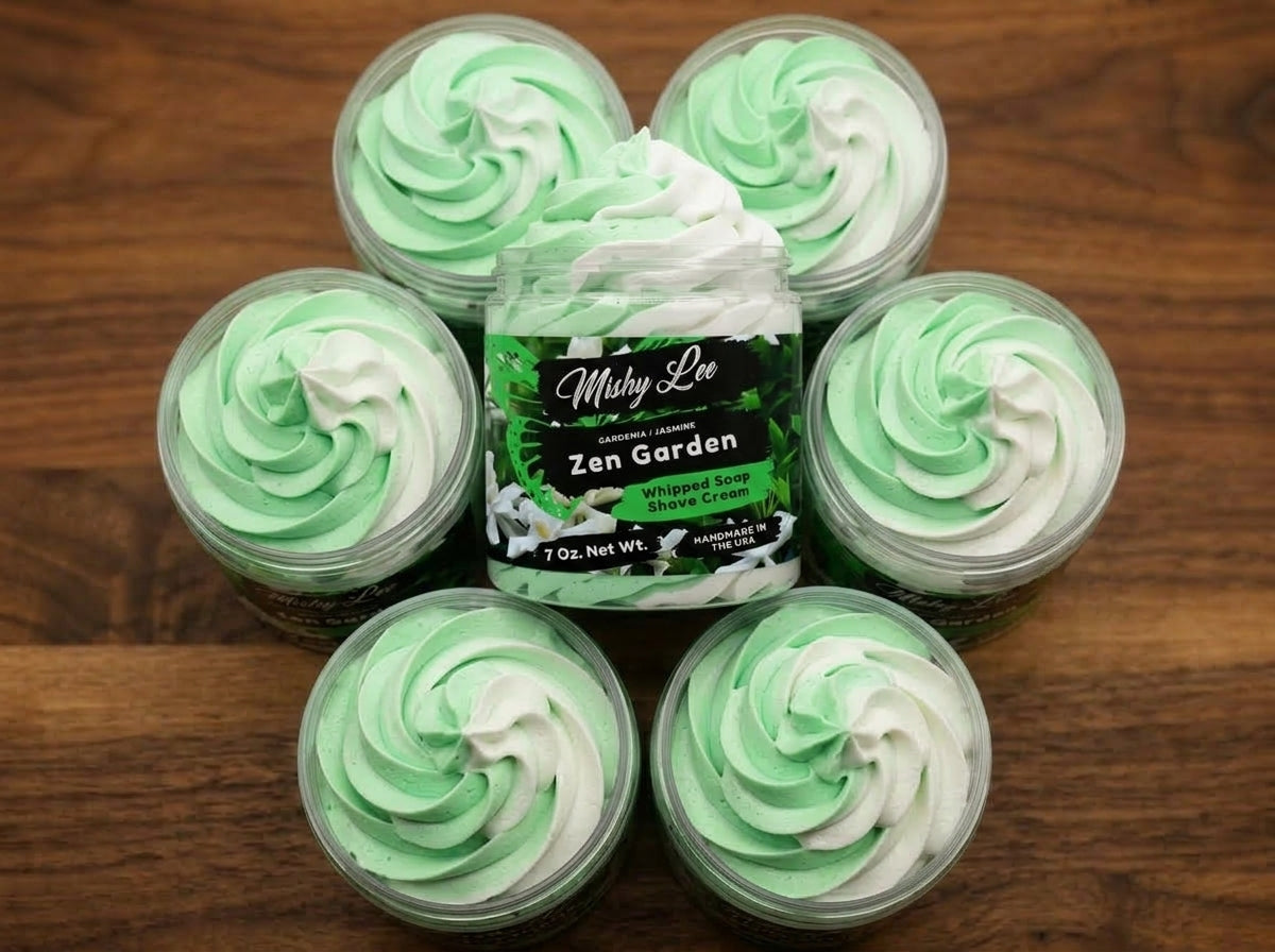 Zen Garden Whipped Soap and Shave Cream Mishy Lee Boutique