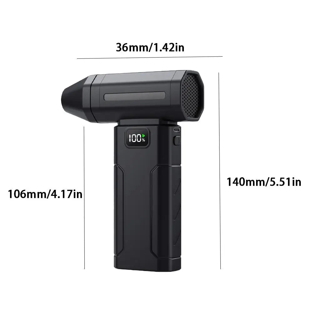 X8 Brushless Turbo Jet Fan Blower 150000RPM Powerful Electric Air Blower Vacuum Dust Cleaner Portable Dust Cleaner Violent Fan Selvanelle