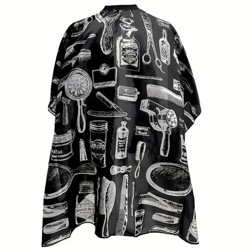 Professional Hair Cutting Apron Salon Barber Cape Hair Cutting Waterproof Cloth Hair Cutting Apron Barber Accessories C0027A Emzius