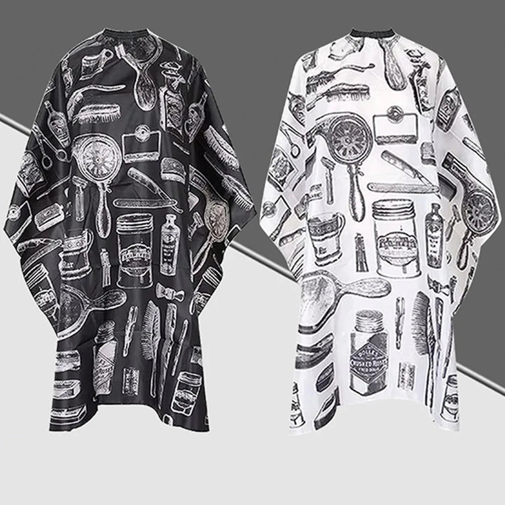 1/2PCS Professional Hair Cutting Apron Salon Barber Cape Hair Cutting Waterproof Cloth Hair Cutting Apron Barber Accessories Emzius