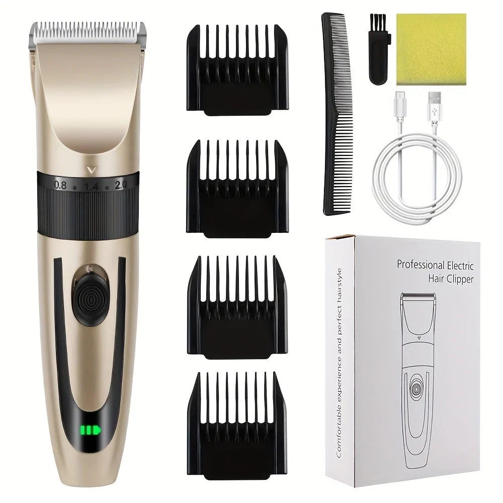 Electric Hair Trimmer Shaver Home Trimmers for Men Hair Clipper Professional Rechargeable Shavers Barber hair Cutting Machine Noventix