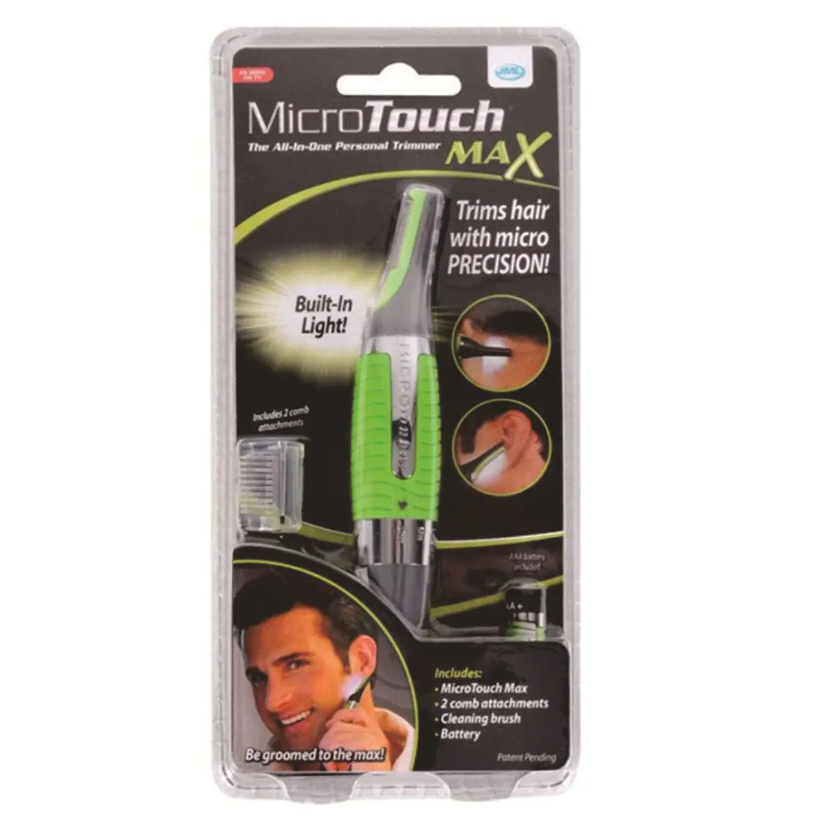 Electric Ear Nose Hair Trimmer Razor Brow Shaping Portable Shaving with Duals Cutter Head Washable Face Care Hair Trimmer Tools Noventix