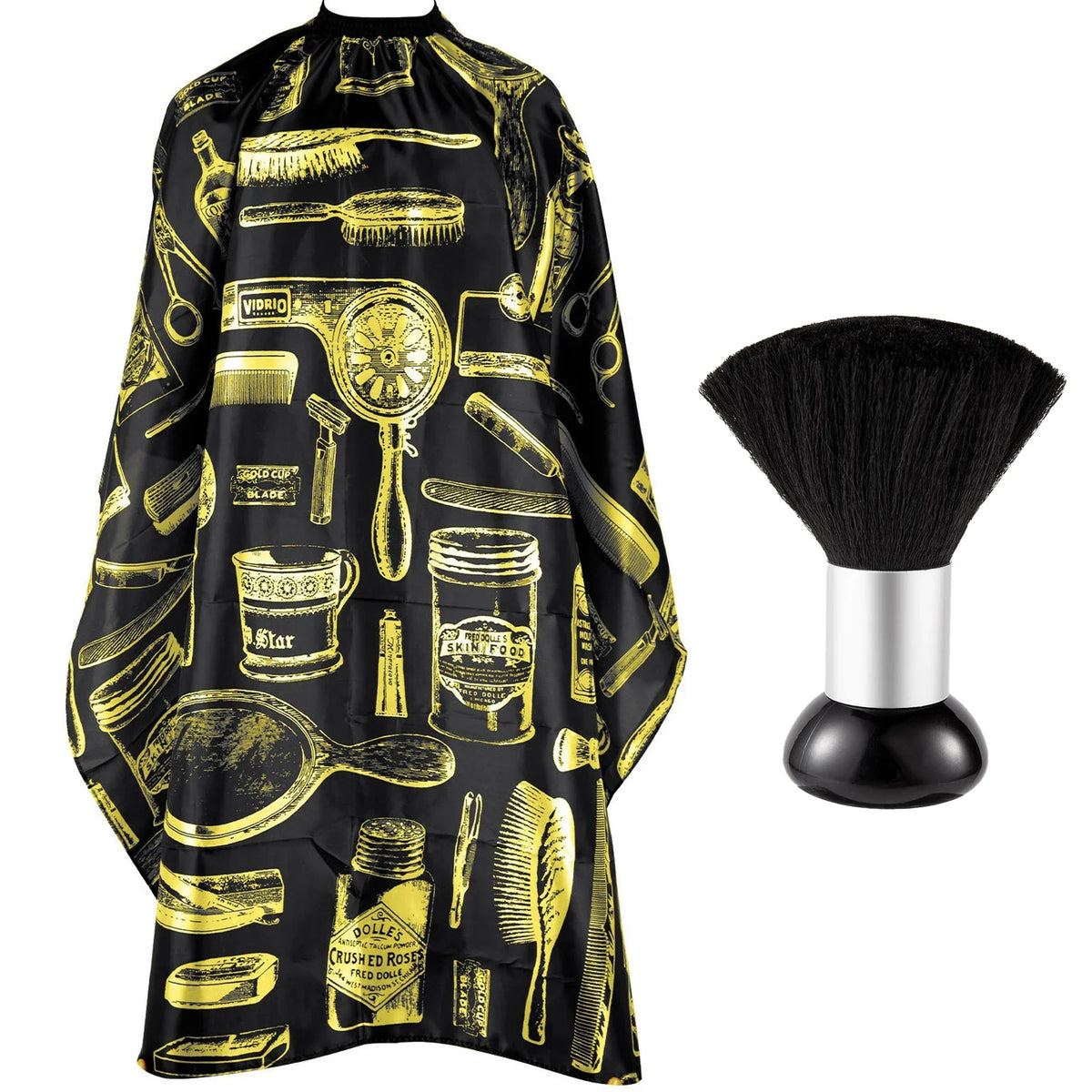 1/2PCS Professional Hair Cutting Apron Salon Barber Cape Hair Cutting Waterproof Cloth Hair Cutting Apron Barber Accessories Emzius