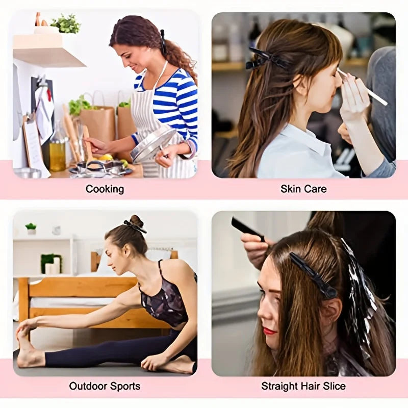 5-30Pcs Alligator Hair Clips Hairdressing Clamps Plastic Hair Claw Professional Barber Salon Styling Hairpins Hair Accessories