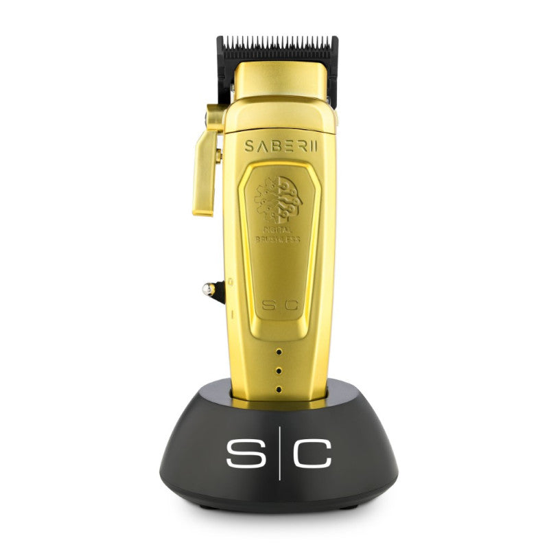 STYLECRAFT SABER 2.0 CLIPPER - GOLD (SC617M) N.O.S. Barber Supply