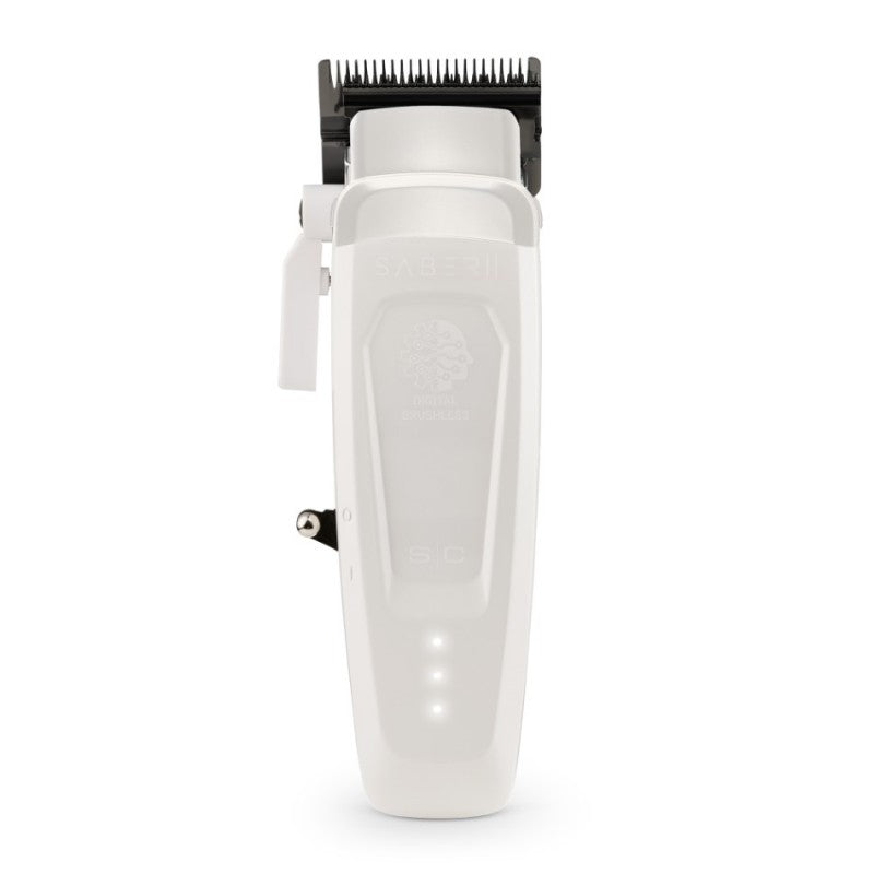 STYLECRAFT SABER 2.0 CLIPPER - WHITE (#SC619W) N.O.S. Barber Supply