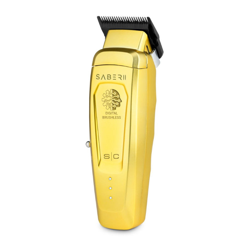 STYLECRAFT SABER 2.0 CLIPPER - GOLD (SC617M) N.O.S. Barber Supply
