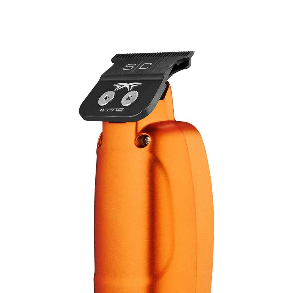 StyleCraft Saber Cordless Digital Brushless Motor Trimmer – Orange (SC421O) Certified Clippers
