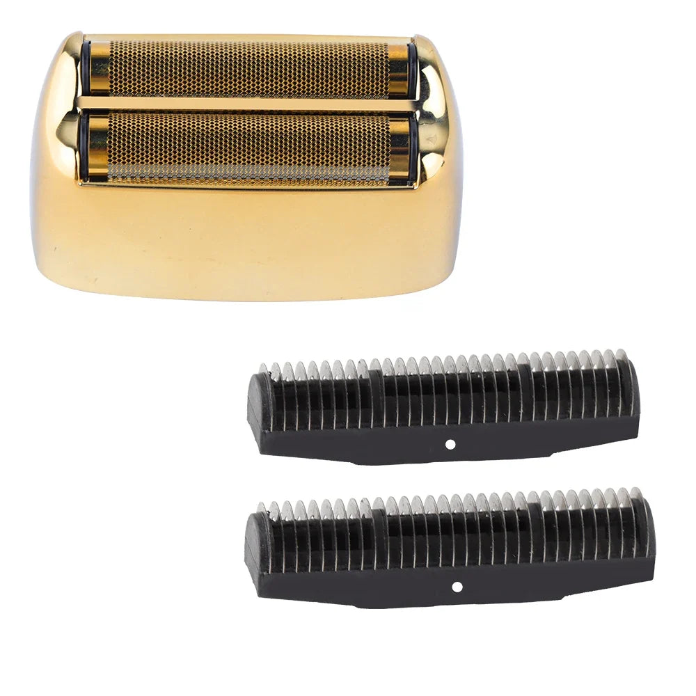 Professional Barber Shaver Double Replacement Foil Head Cover And Cutter blade For HIENA -809 machine Cordless Foil Shaver Noventix