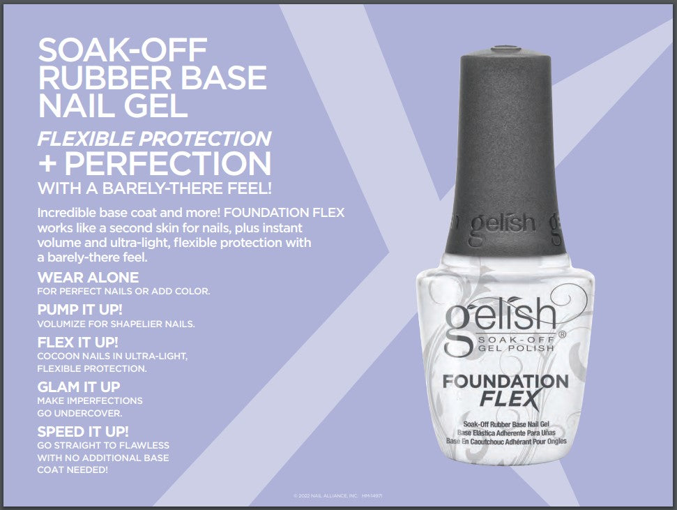 Gelish - Foundation Flex Base Coat .5oz (Cover Beige)