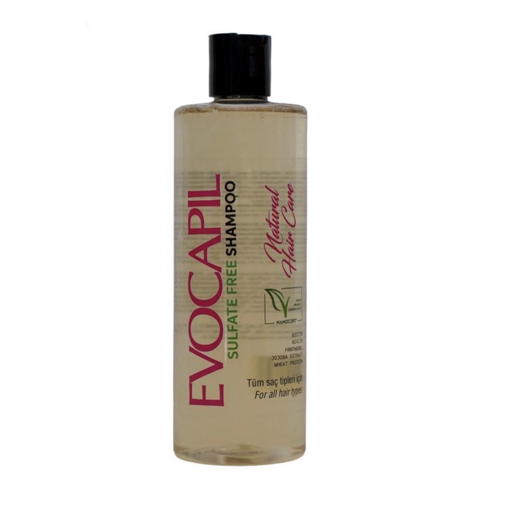 Evocapil Sulfate-Free Shampoo 400ml - Gentle, Nourishing, Vegan Hair Care Beauty Care Bag