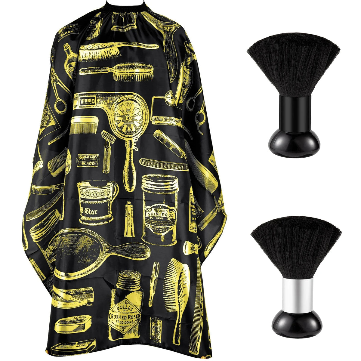1/2PCS Professional Hair Cutting Apron Salon Barber Cape Hair Cutting Waterproof Cloth Hair Cutting Apron Barber Accessories Emzius