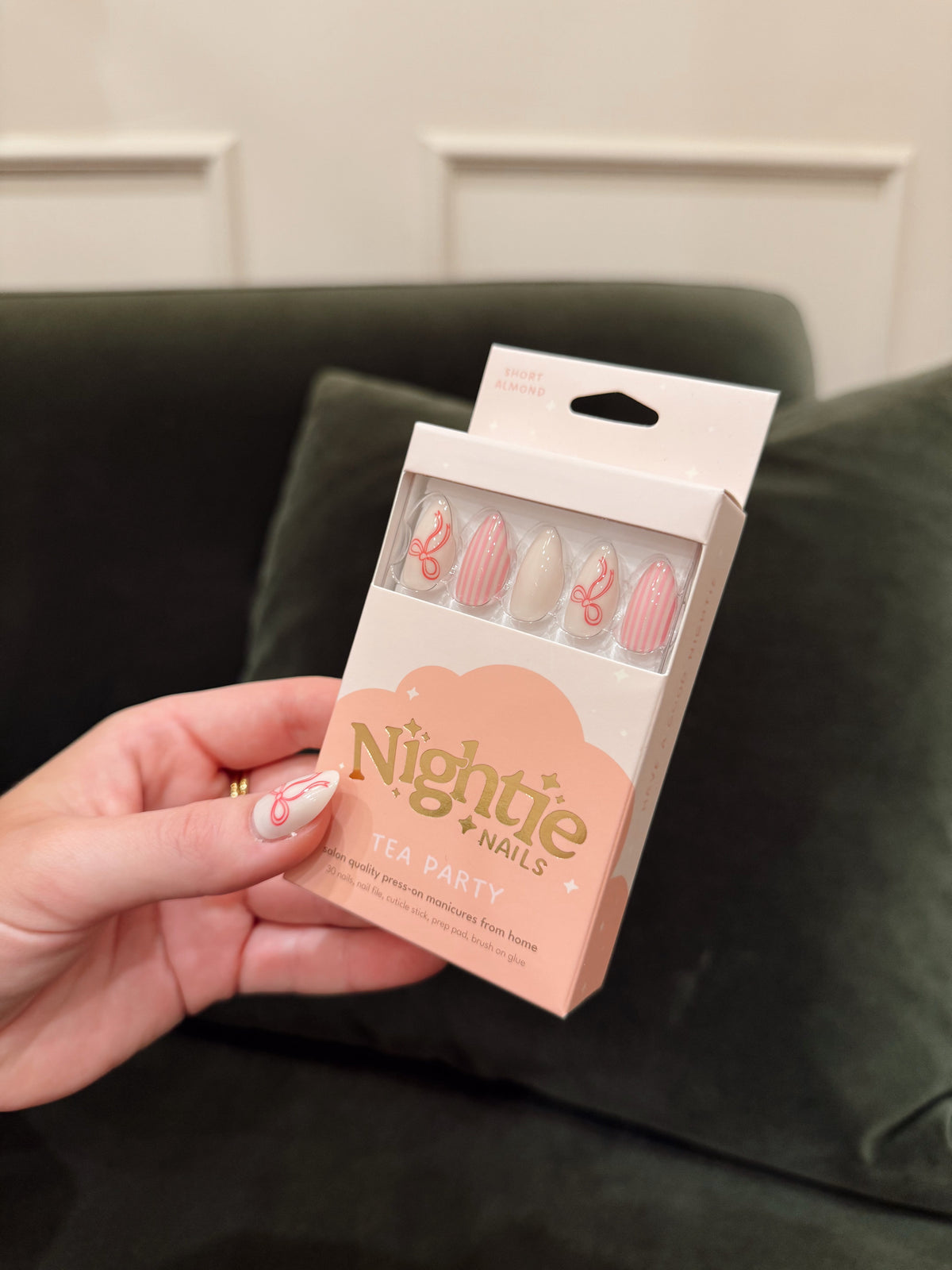 Tea Party Nightie Nails