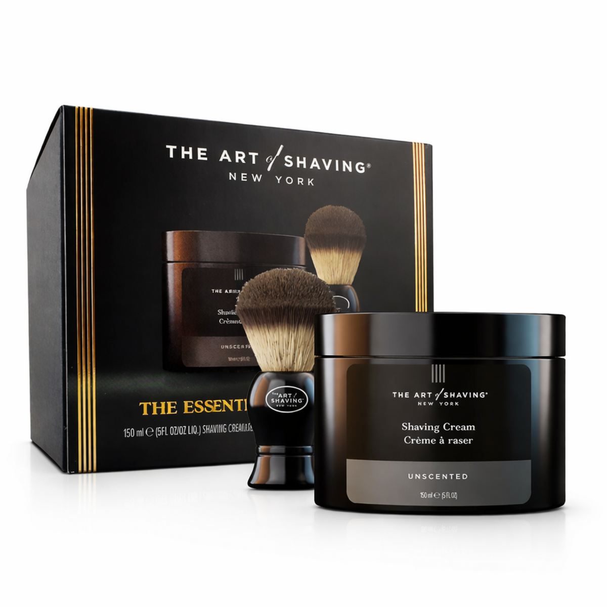 The Art of Shaving Essential Starter Kit - Unscented (Travel Size) Nava Beauty
