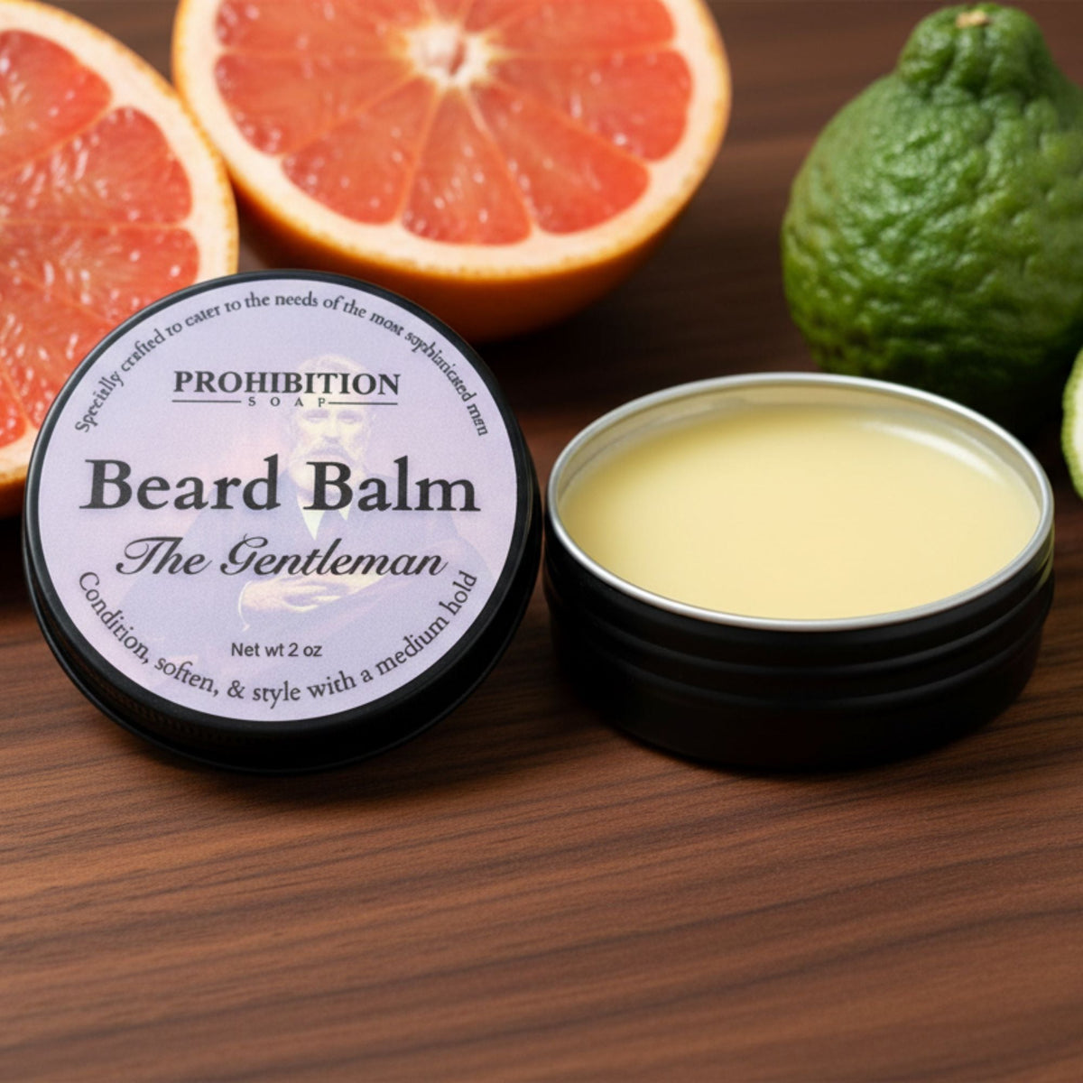 The Gentleman Beard Balm Prohibition Soap