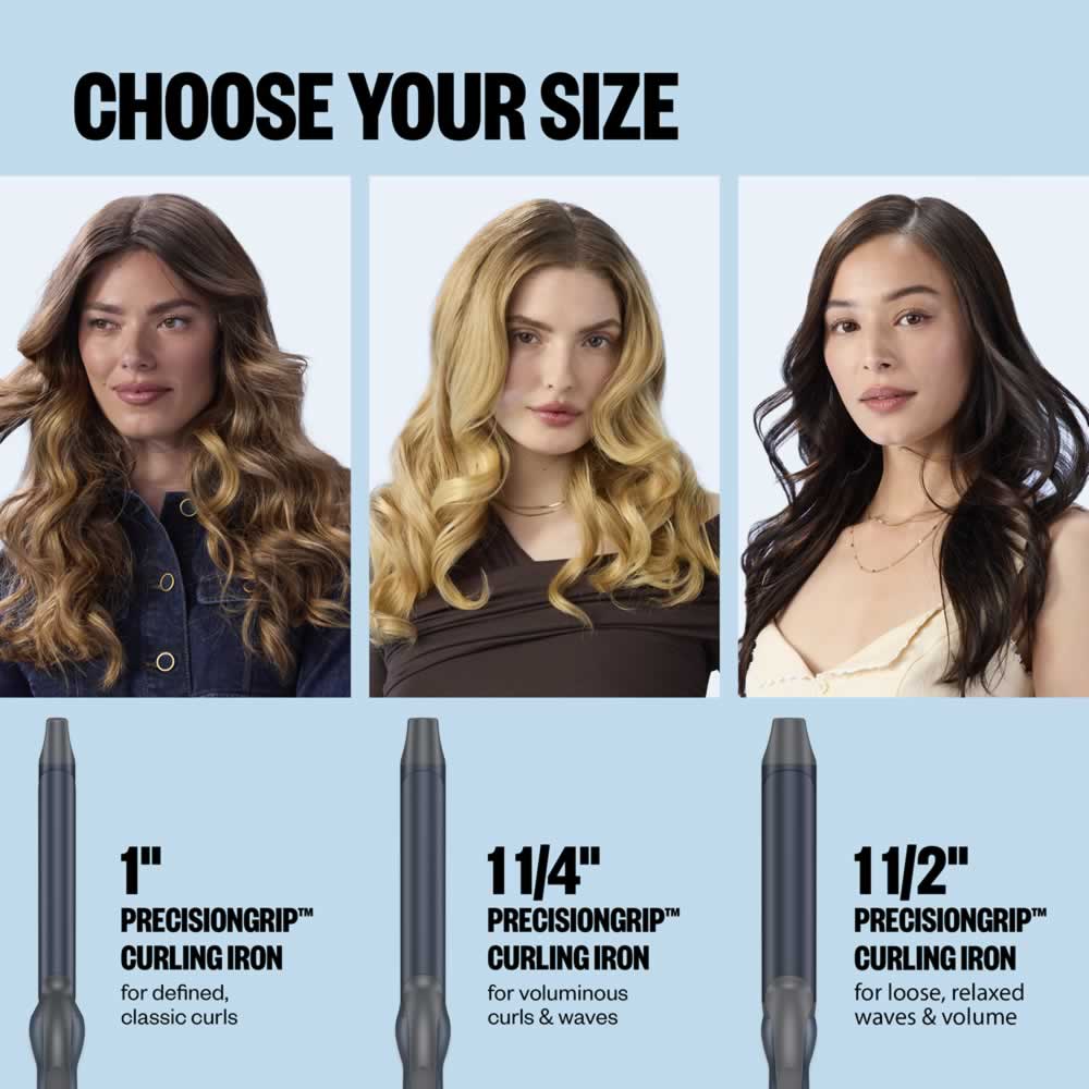 BABYLISSPRO PRECISION GRIP CURLING IRON 1.5" (#BNTSC150) N.O.S. Barber Supply