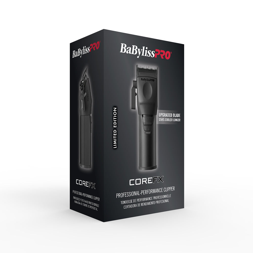 BABYLISSPRO COREFX CLIPPER - BLACK (#FX86MB) N.O.S. Barber Supply