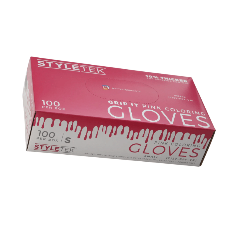 Styletek Pink Powder Free Gloves 100pk The Warehouse Salon