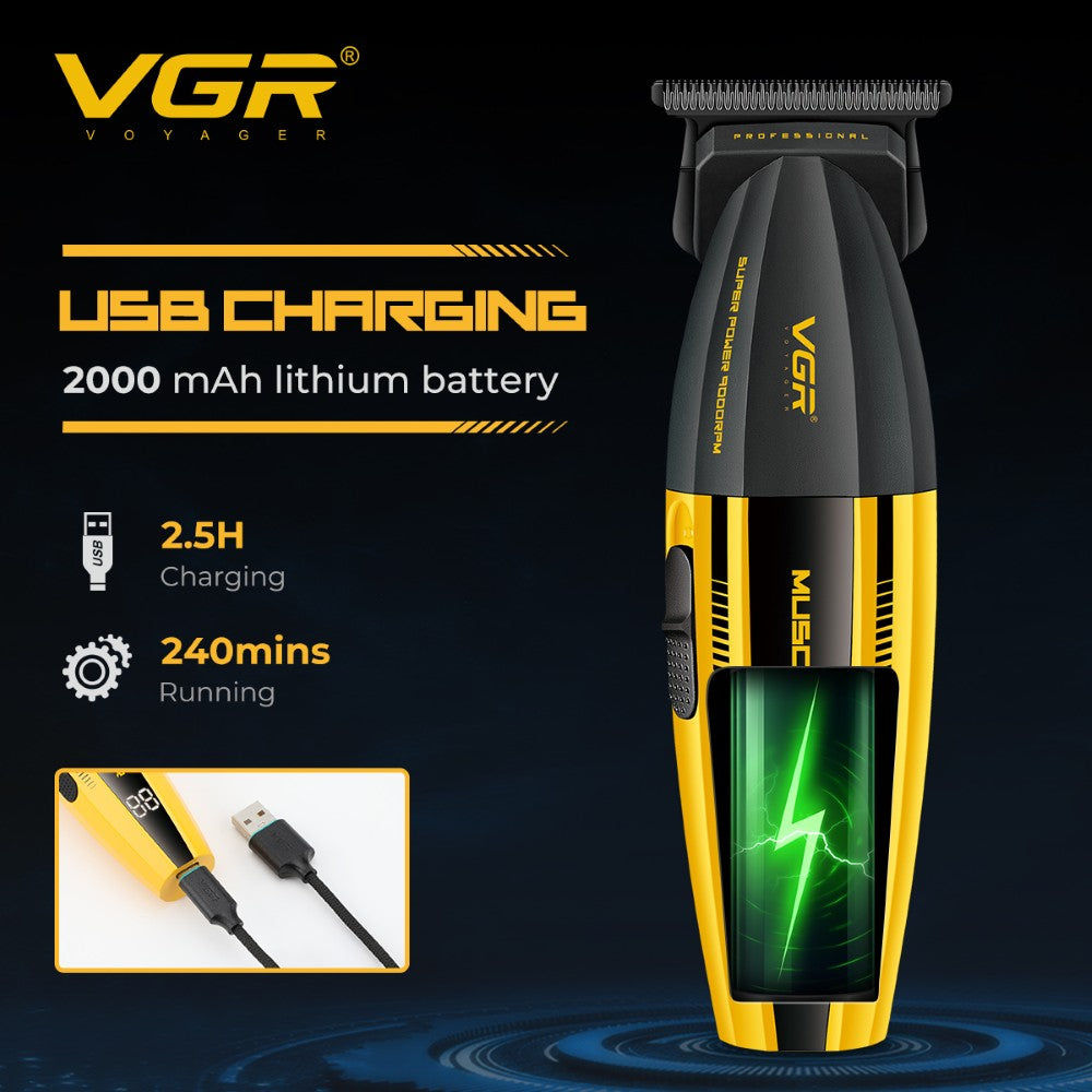VGR MUSCULAR COMPACT TRIMMER (#V-285T) N.O.S. Barber Supply