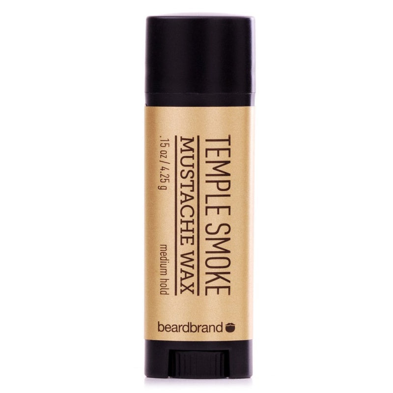 Beardbrand Temple Smoke Mustache Wax 0.15 oz Pasteur Pharmacy