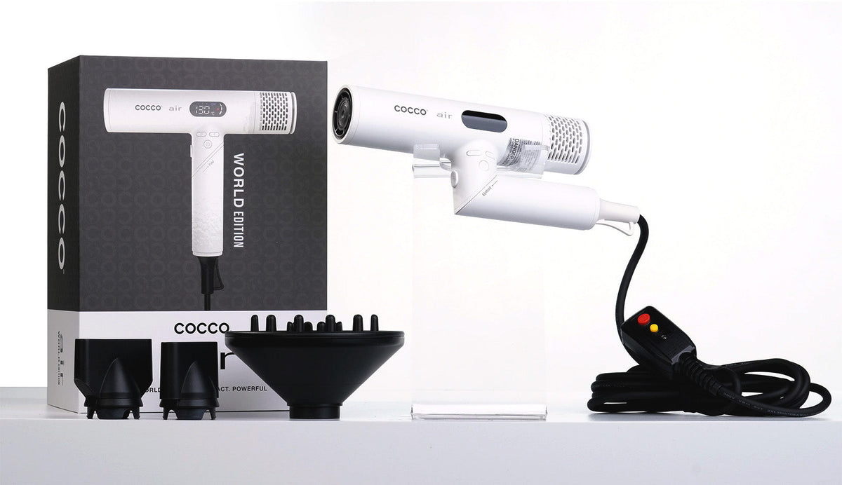 COCCO® Air Ionic Dryer (White) Cocco Hair Professional