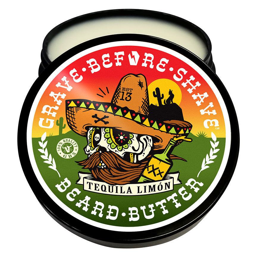 Grave Before Shave Beard Butter 4oz. Container Grave Before Shave