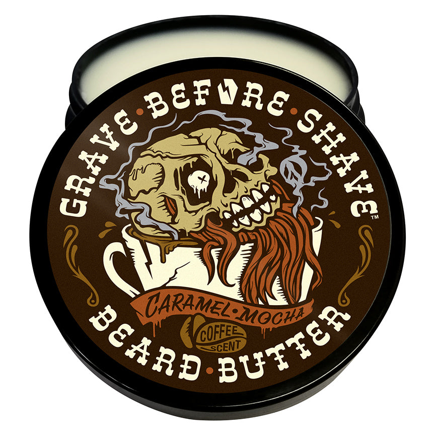 Grave Before Shave Beard Butter 4oz. Container Grave Before Shave