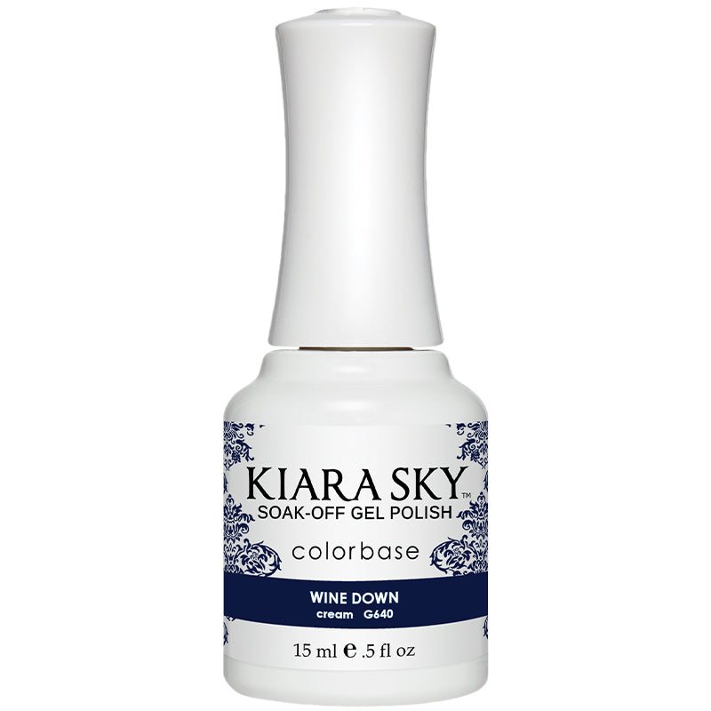 Kiara Sky - 0640 Wine Down (Gel) Queen Nails & Beauty Supplies
