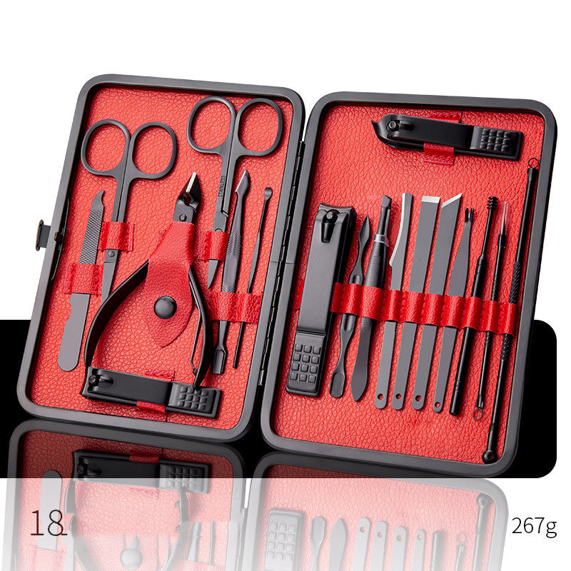 Professional Scissors Nail Clippers Set Ear Spoon Dead Skin Pliers Nail Cutting Pliers Pedicure Knife Nail Groove Trimmers My Store