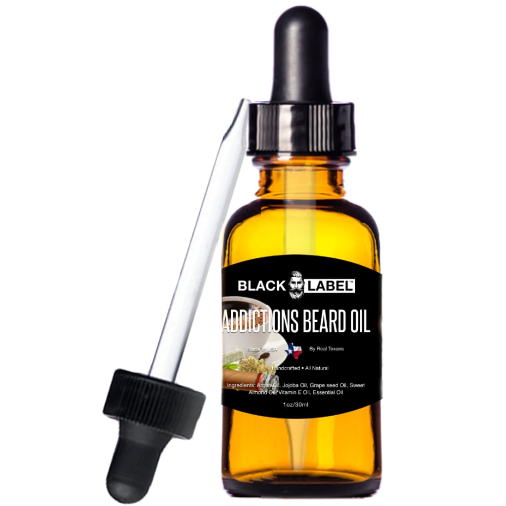 Addictions Beard Oil Blacklabel Beard Company