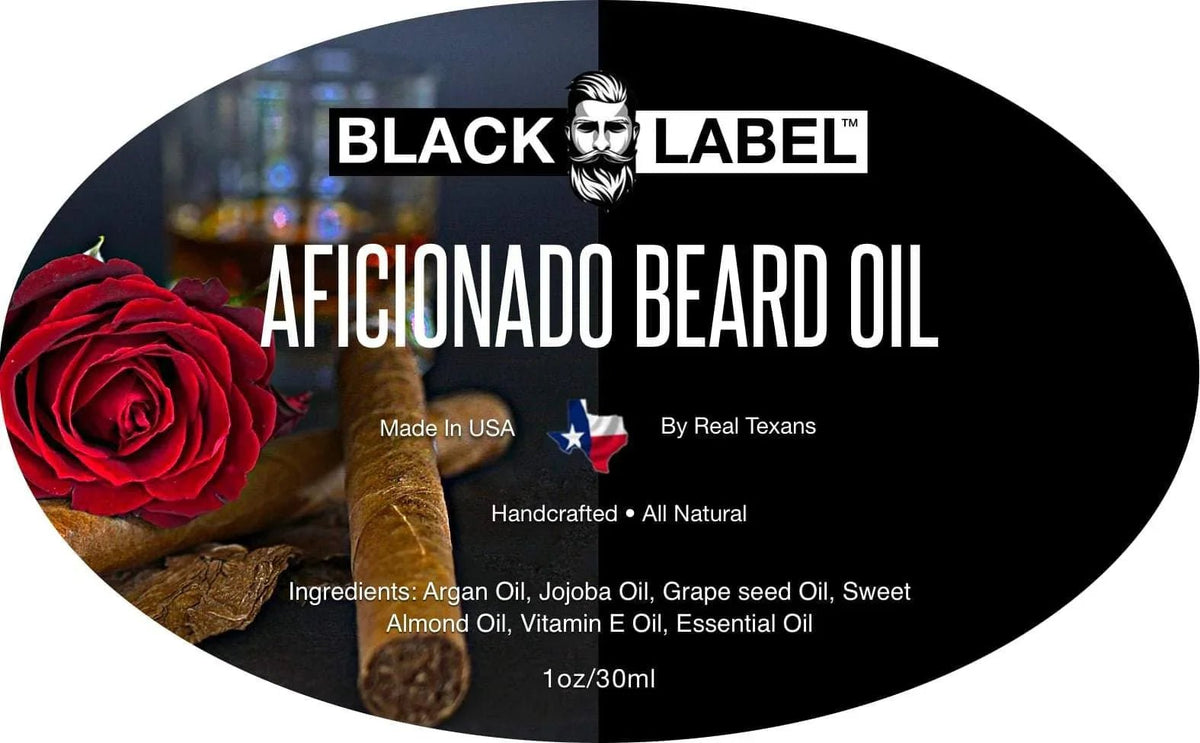 Aficionado Beard Oil Blacklabel Beard Company