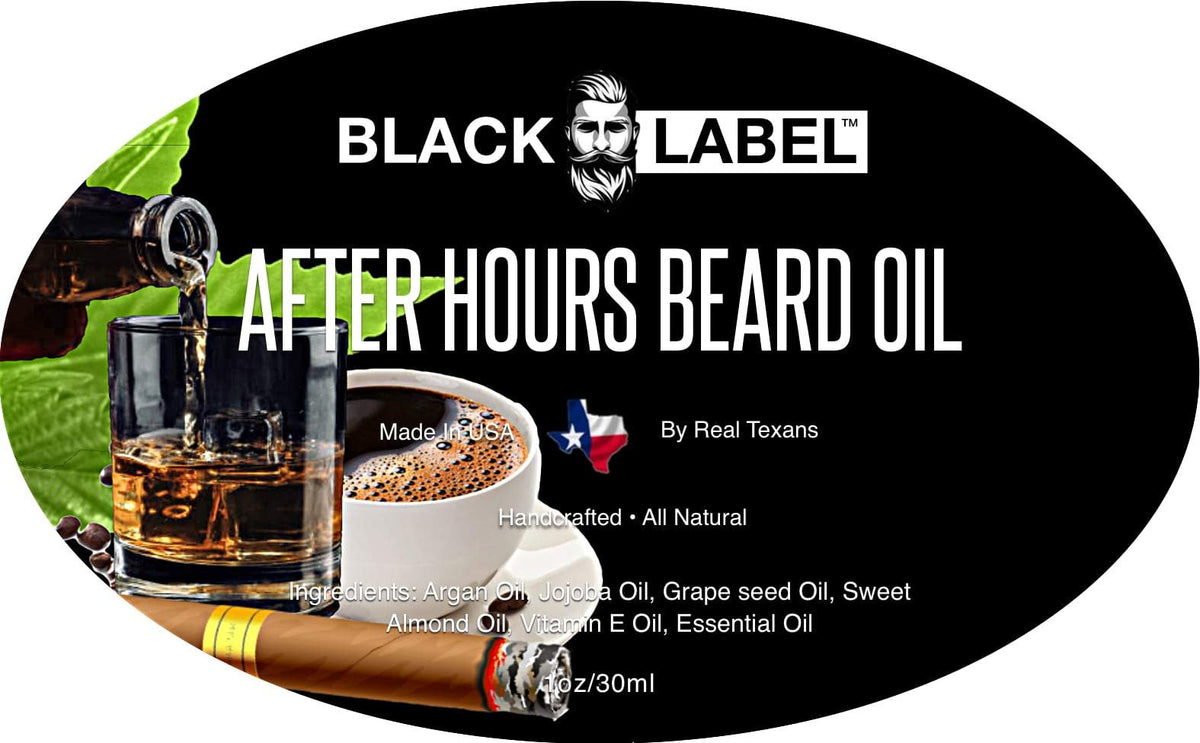 After Hours Beard Oil Blacklabel Beard Company