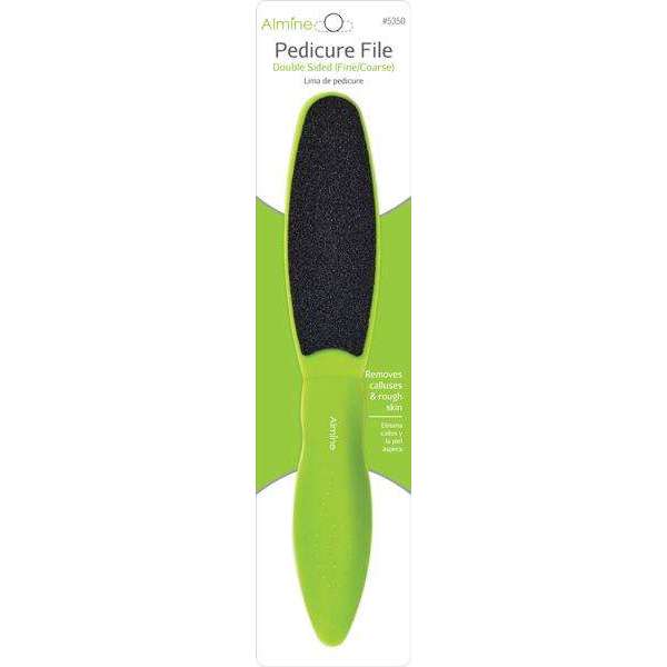 Almine 2 Sided Pedicure File, 1 Count, Assorted Colors Annie International, Inc.
