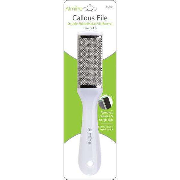 Almine 2-Way Callous File, 1 Count, Assorted Colors Annie International, Inc.