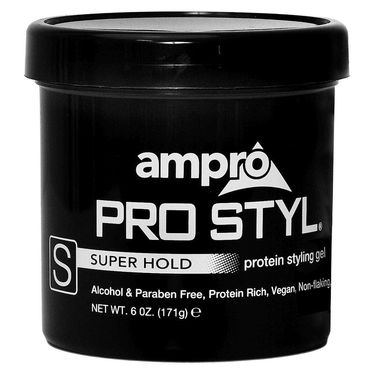 Ampro Styling Gel Protein Black-Super Hold My Beauty Site Pro