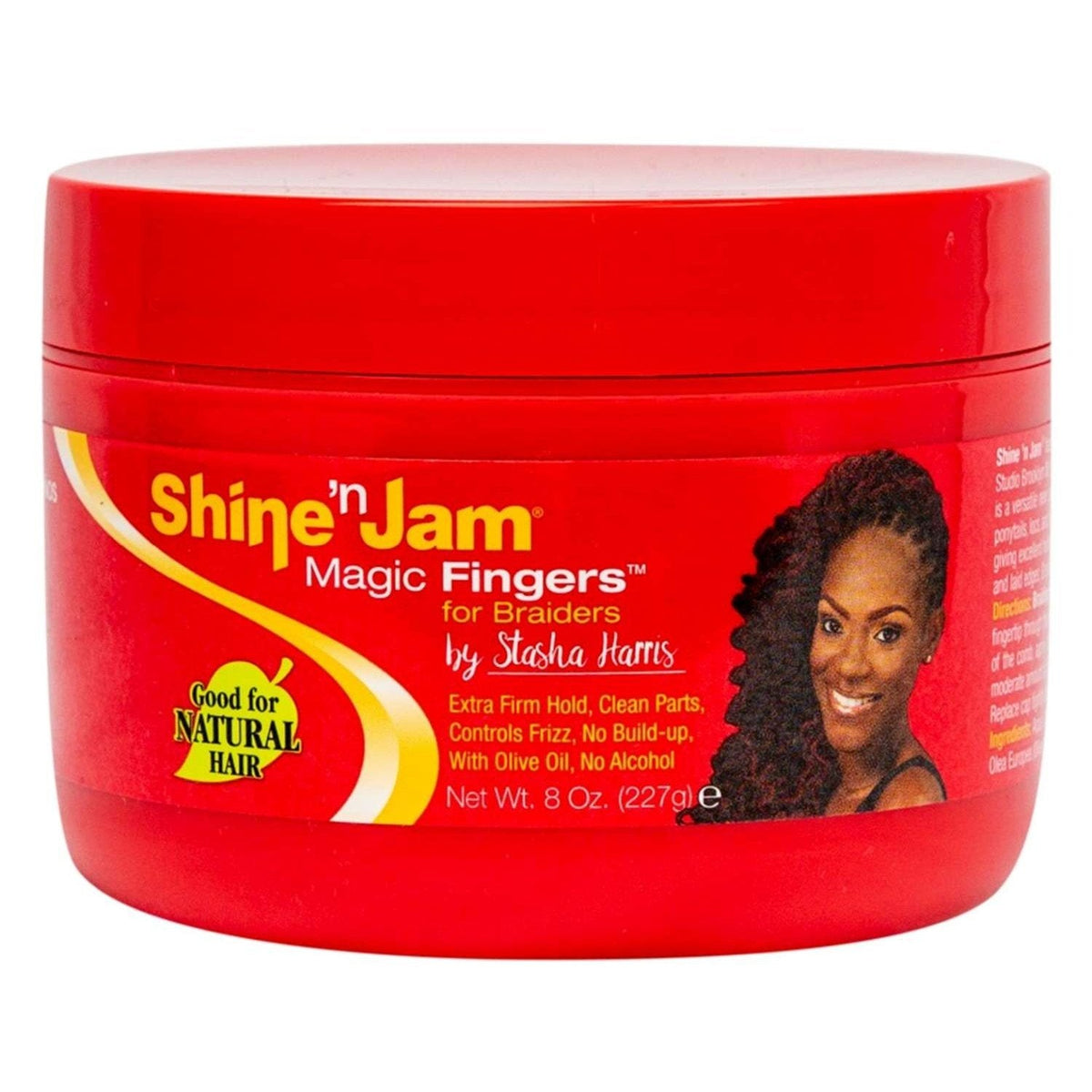 Ampro Shine-N-Jam Magic Fingers For Braids Gel 8oz My Beauty Site Pro