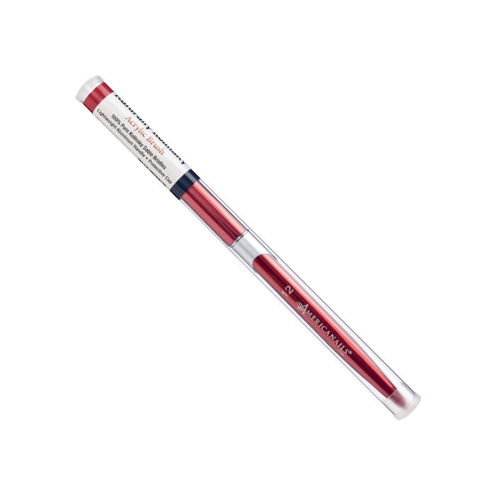 Americanails - Acrylic Brush Naturally Kolinsky - Oval Acrylic #12 Brush