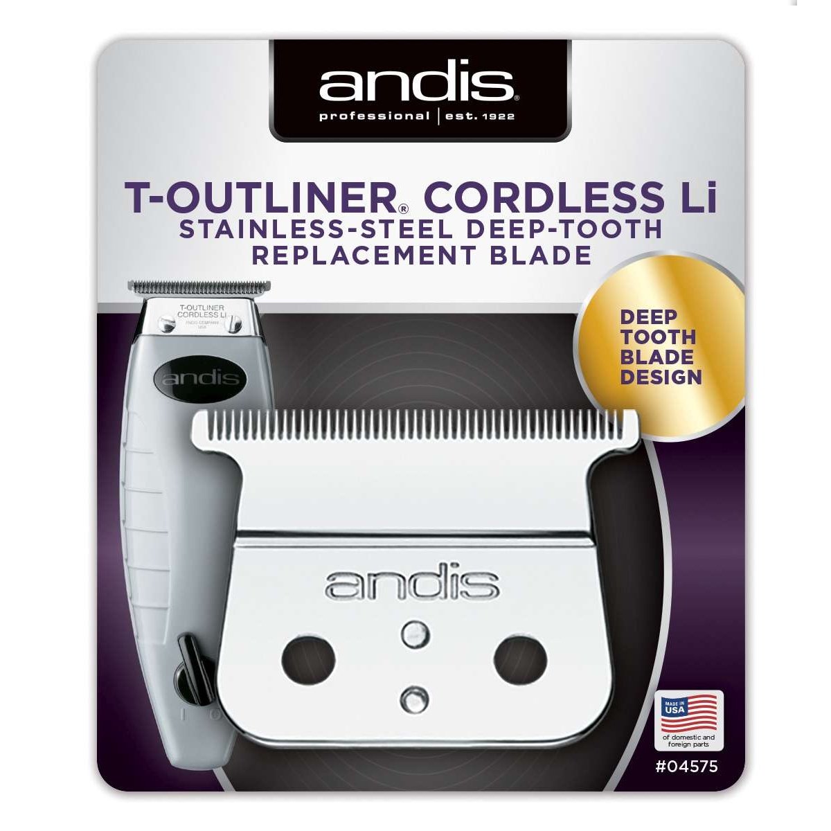 Andis Cordless Replacement GTX Blade - Stainless Steel My Beauty Site Pro