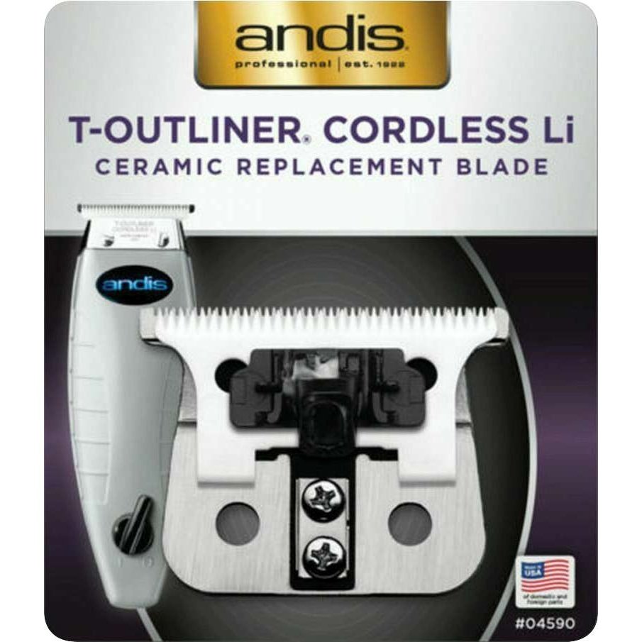 Andis T-Outliner Cordless Li Ceramic Replacement Blade 04590 My Beauty Site Pro