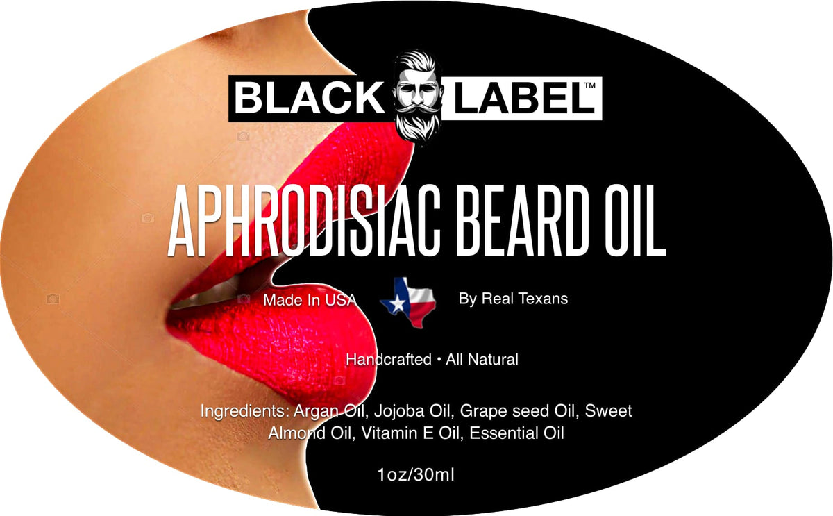 Aphrodisiac Beard Oil Blacklabel Beard Company